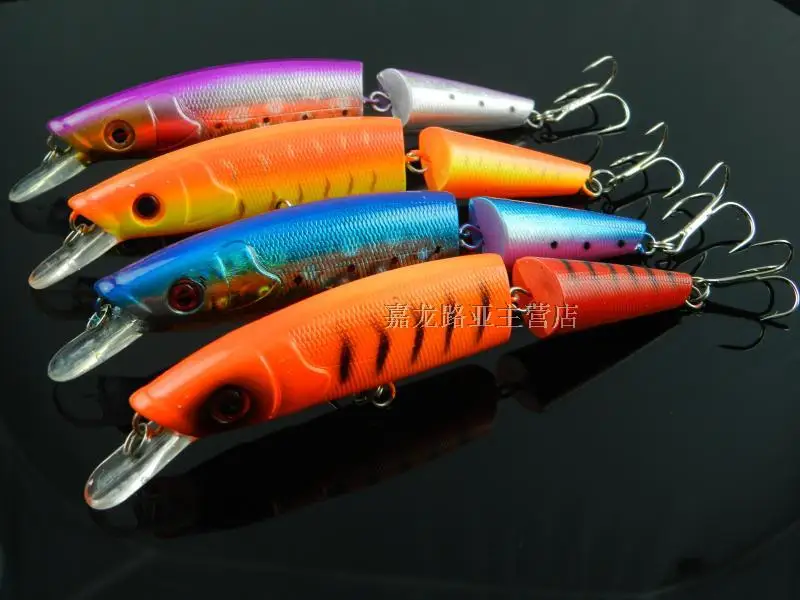 jointed Fishing lure 12.5cm 12.6g minow lure fishing lure bionic lure pesca smirnoff crankbait
