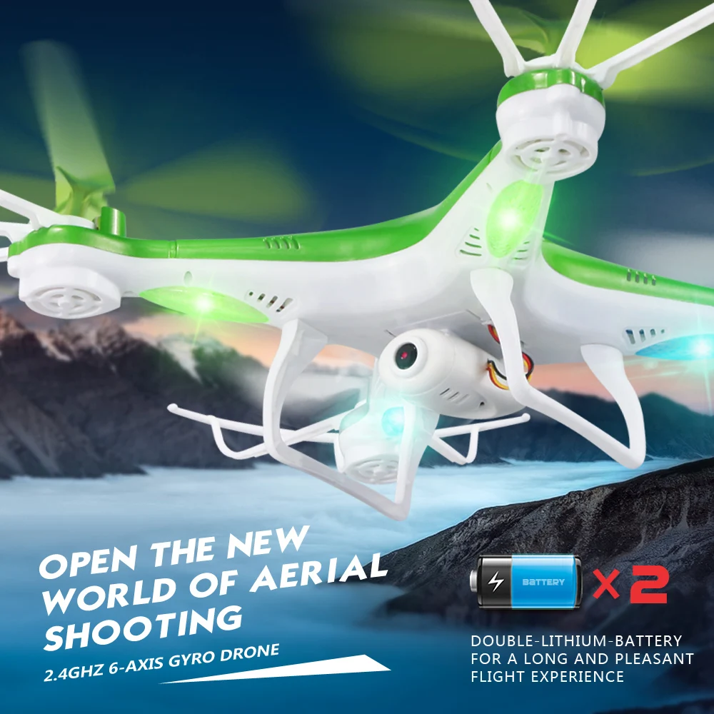 JJRC H97 4CH 2 4G 6 Axis Gyro RC Quadcopter RC Drones with Camera One Key