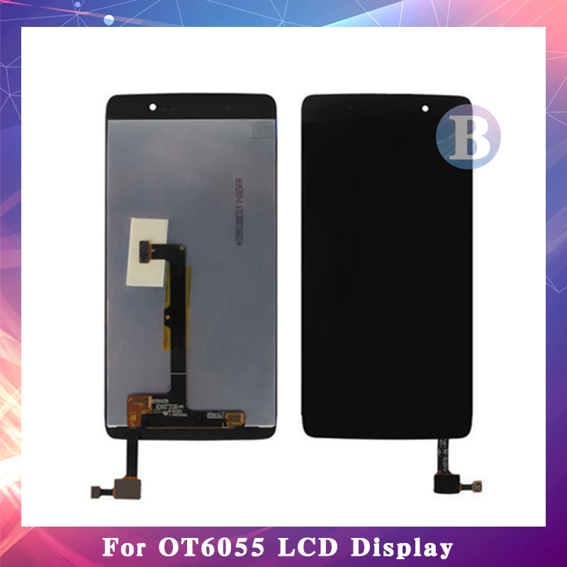 

10pcs/lot High Quality 5.2'' For Alcatel One Touch Idol 4 6055 OT6055 LCD Display Screen With Touch Screen Digitizer Assembly