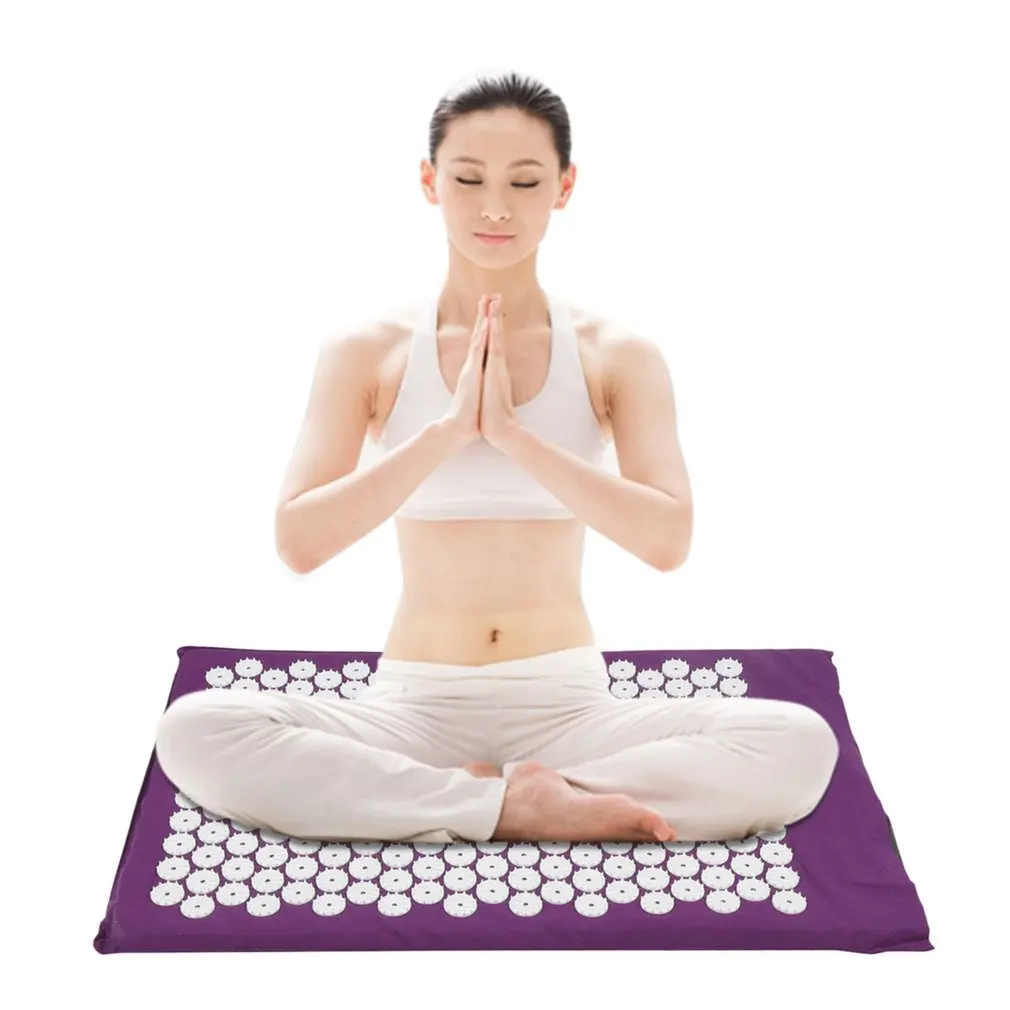 Acupuncture Massage Cushion Pillow Belt Neck Head Hand Full Body Acupressure Mat Massager Muscle Pain Relief Relax Acupuncture Massage Cushion Pillow Belt Neck Head Hand Full Body Acupressure Mat Massager Muscle Pain Relief Relax