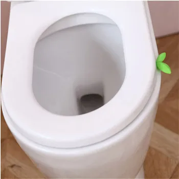 

Green Leaves Toilet Lid Lifting Device Sitting Commode Bathroom Accessories Toilet Handle Portable Sanitation