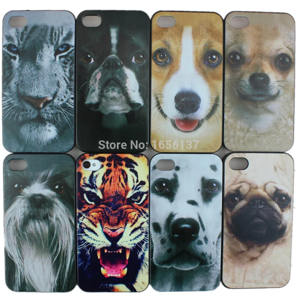 New Arrival Horrible Tiger Animal Series Hard PC Case