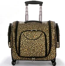 YISHIDUN 2016 professional makeup cosmetics cases large multi-Trolley luggage Bag suitcase caster female Travel car storage box