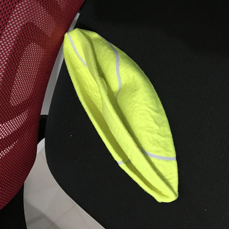 Pet bite toy 24CM Giant Tennis Ball For dogs Chew Toy Inflatable Tennis Ball Signature Mega Jumbo Pet Toy Ball Supplies D2.5