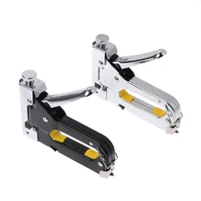 Сверхмощный ручной Мультитул пистолет для ногтевого дизайна мебельный степлер гвоздиков заклепки инструмент