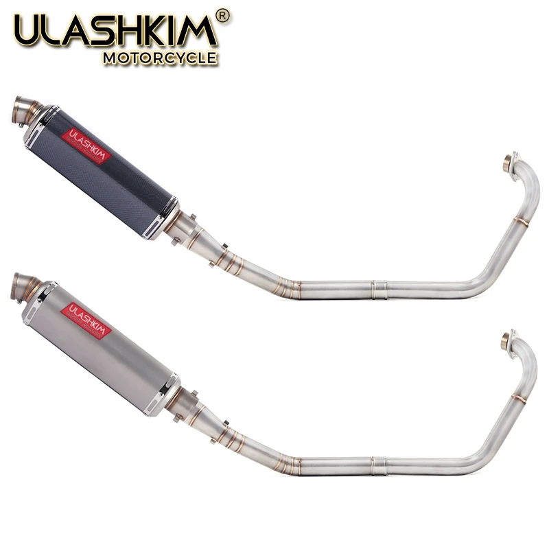 

Motorcycle Full Exhaust Escape System Modifed Middle Link Pipe Slip On For yamaha YZF-R15 R5 MT-15 MT 15 125 2008-2017