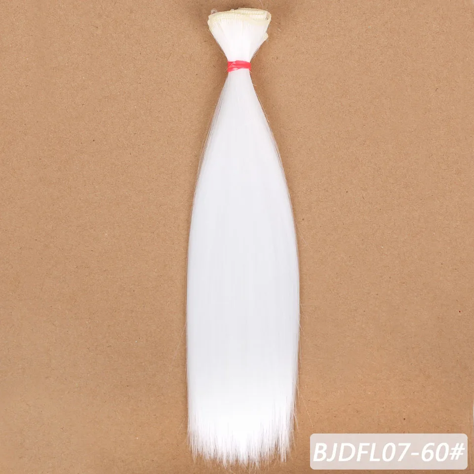 Allaosify волосы для кукол Bjd волос 15 ཕ ཟcm * 100 см черного розового и белого цвета