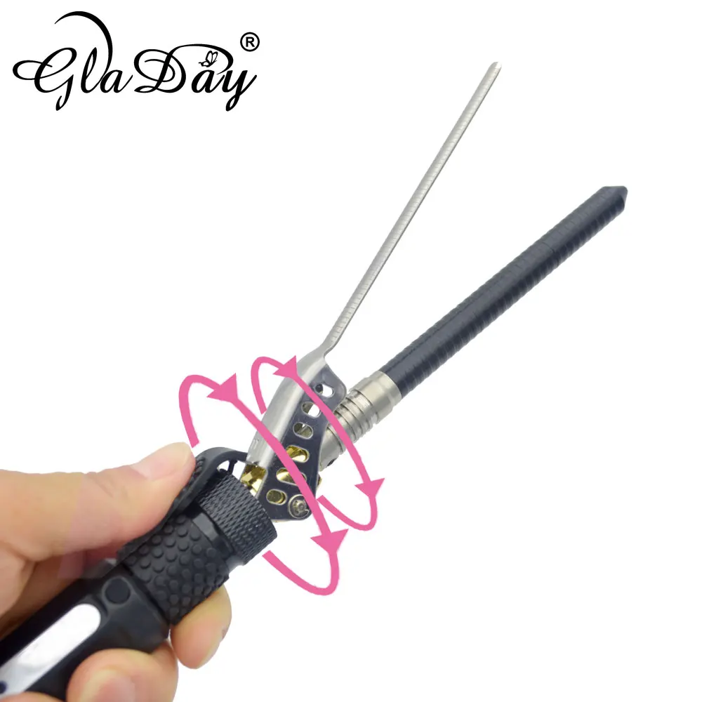 Щипцы для завивки волос мужские 7 мм с поворотом на 360 градусов|curling iron|curly hair