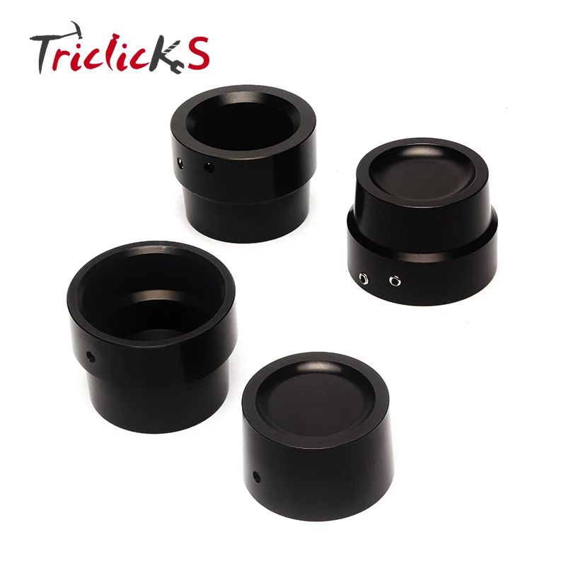 

Triclicks Black CNC Front Rear Axle Cover Cap Nut Motorcycle Wheel Caps Car Covers For Harley Road Glide King Sportster 1200 New
