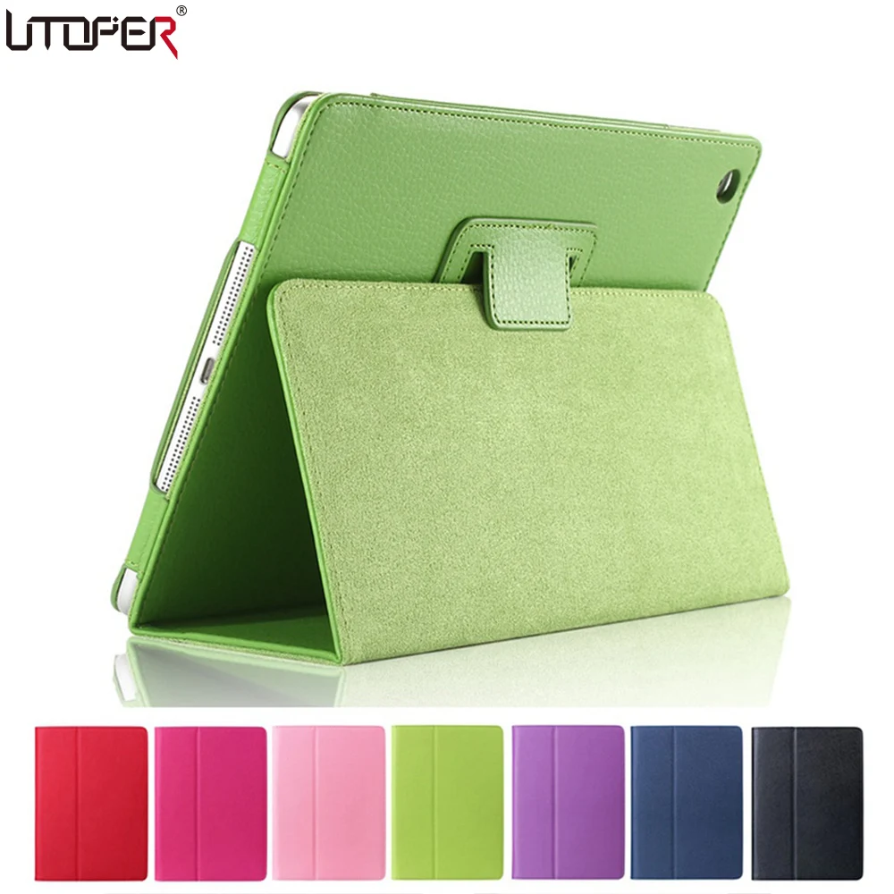 

For Apple ipad Mini Case Magnetic Auto Wake Up/Sleep Flip PU Leather Case For New ipad Mini 1 2 3 Cover with Smart Stand Holder