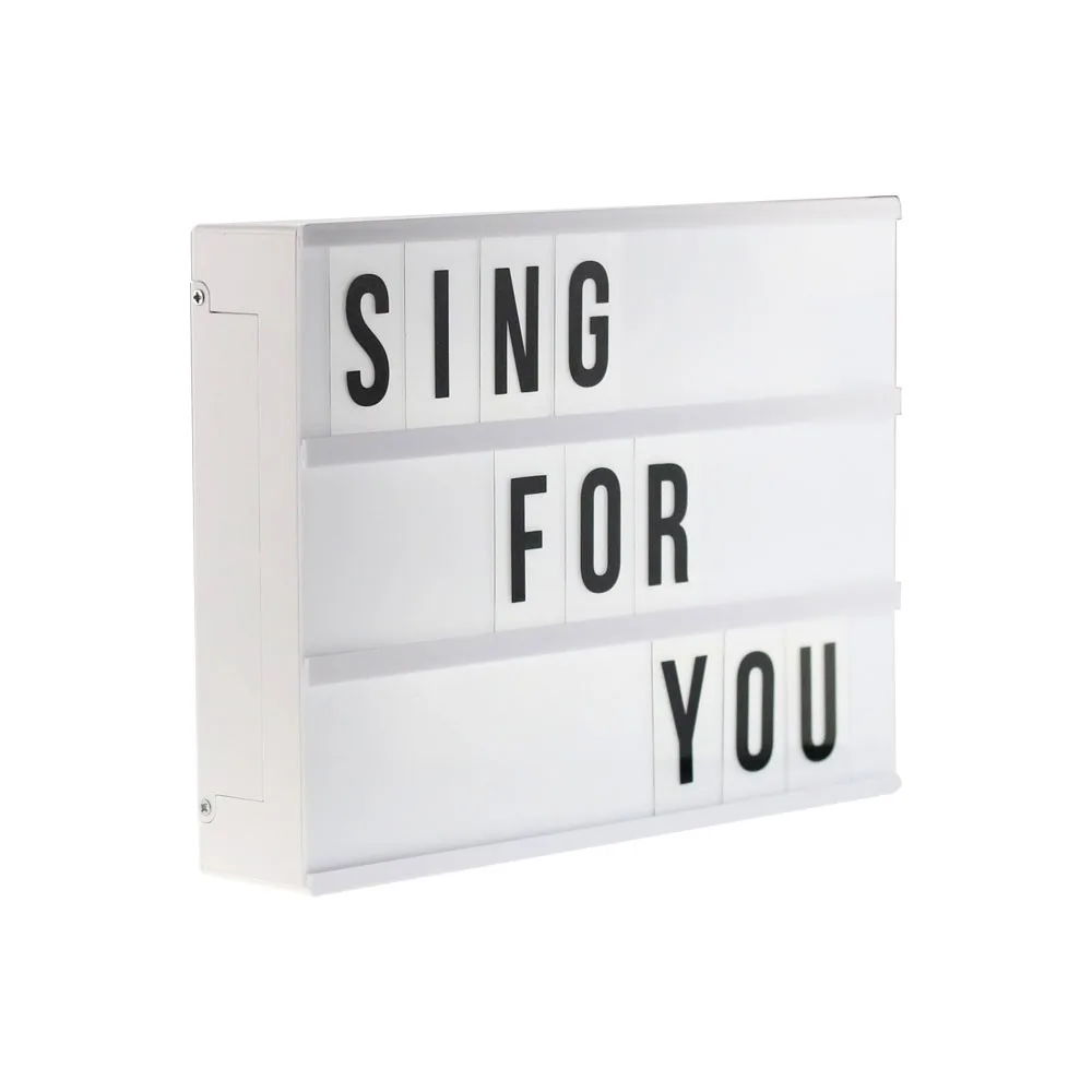 Home decoration led lightbox