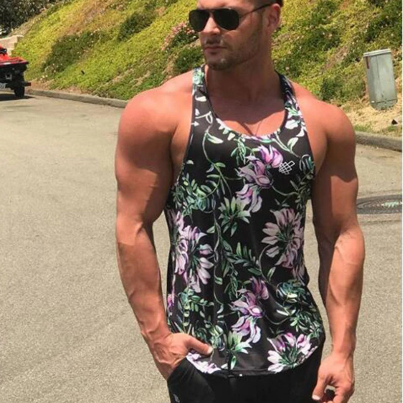Sports Top Running Vest Men's tank top (22)