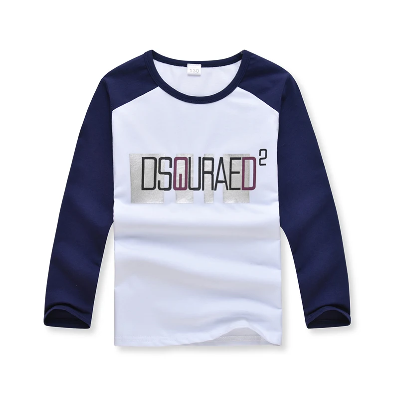 

2019 Autumn Kids Tshirt Baby Boy Girls Clothes Cotton Children T-shirts for Boy Cartoon Print Long Sleeve Tops Boys T Shirts