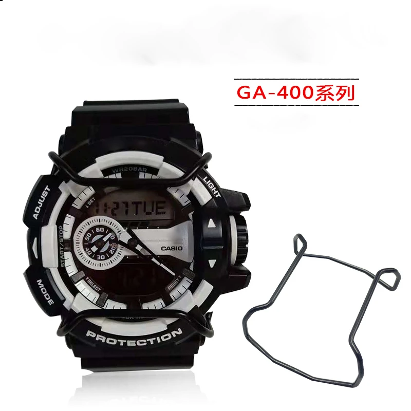 Watch accessories For CASIO G-SHOCK bumper GA-700/100/800/400 watch accessories protection rod silver black gold Watch accessories For CASIO G-SHOCK bumper GA-700/100/800/400 watch accessories protection rod silver black gold