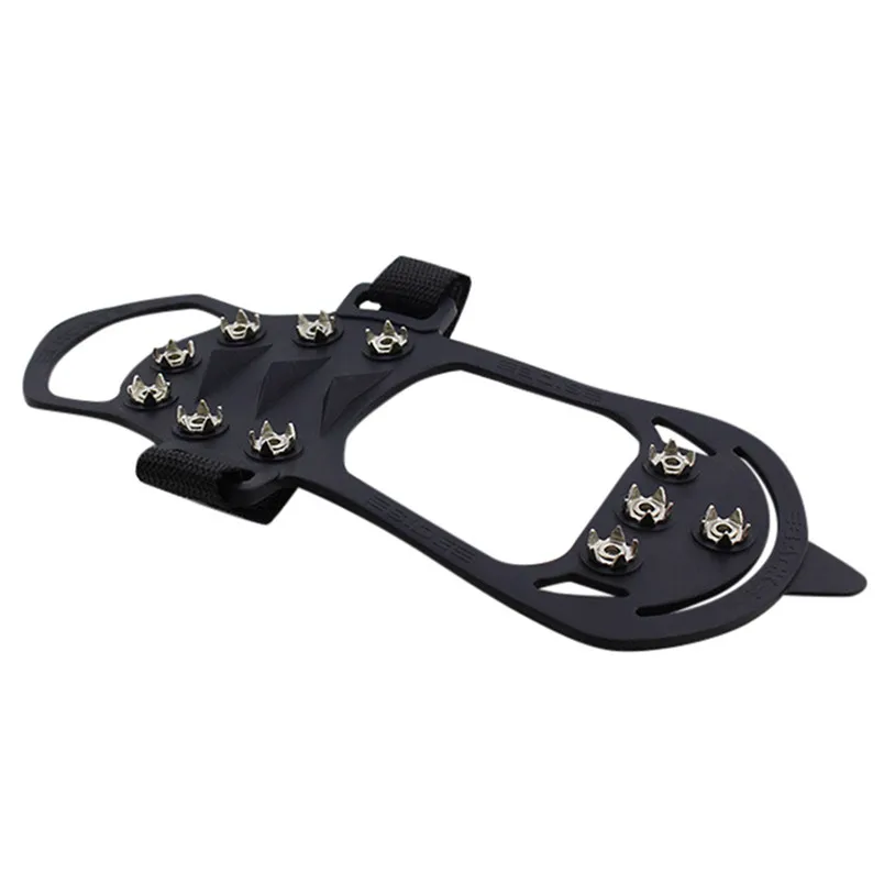 1 pair Crampons Non-slip Snow Cleats Shoes Boots Cover Step Ice Spikes Grips Crampons For Hiking Climbing Accessories  #4n27 (5)