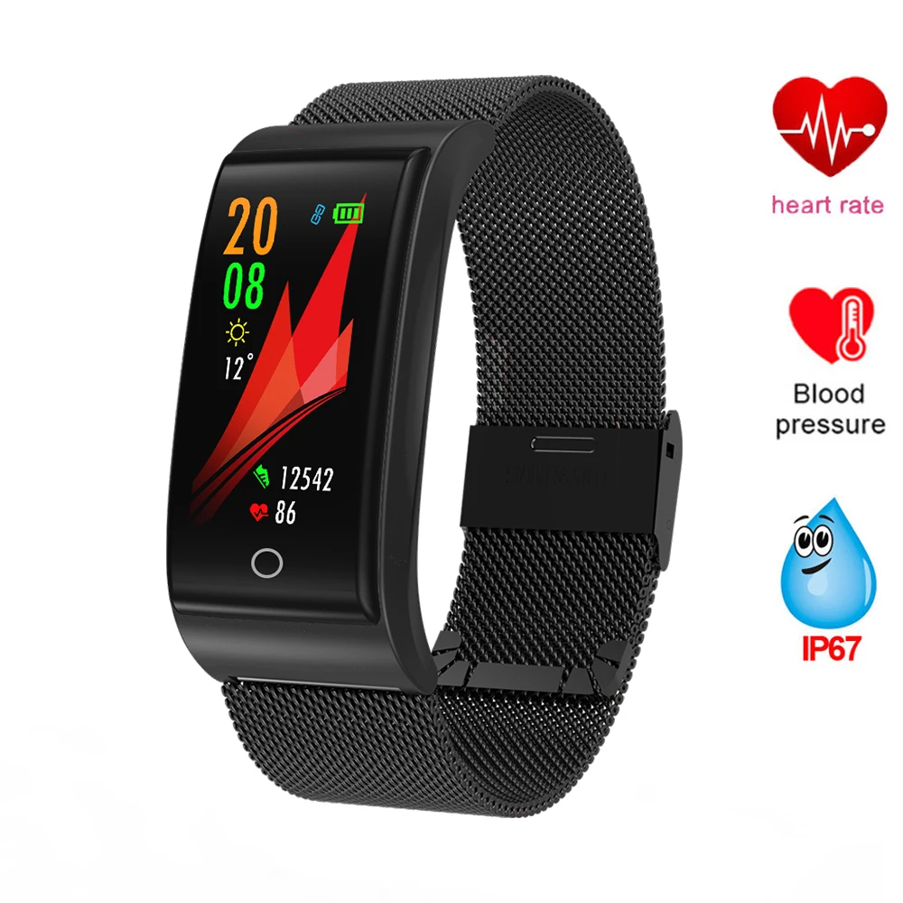 Smart Bracelet Blood Pressure Heart Rate Fitness Bracelet Smart