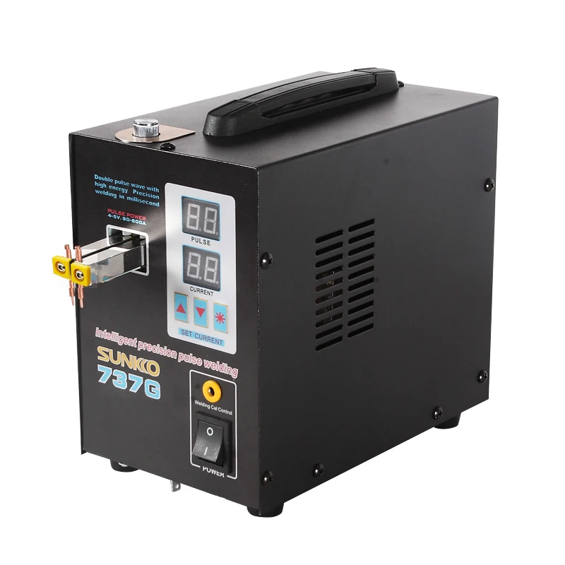 Preise SUNKKO 737G Batterie Spot schweißer 1.5kw LED licht Spot Schweißen Maschine für 18650 batterie pack schweißen präzision pulse spot schweißer