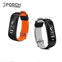 Оригинальный Умные браслеты sporch P1 Приборы для измерения артериального давления сердечного ритма Мониторы Здоровый умный браслет