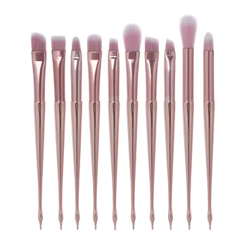 

FONY 10PCS Fony Make Up Brushes Pro Foundation Eyebrow Eyeliner Blush Cosmetic Concealer Makeup Brushes Sets pinceaux maquillage