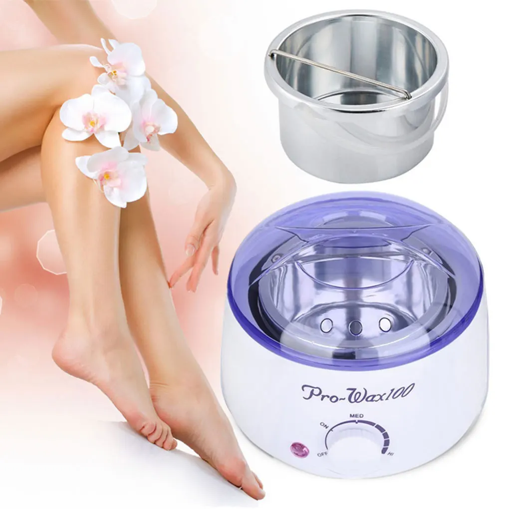 

2018 New Wax Pot Hard Wax Beans Heater Warmer Machine Tool Painless Leg Arm Hair Removal Remover UK Plug 500cc