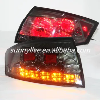 

For Audi TT LED Tail Light Rear lamp 1999-2006 year All Smoke Black