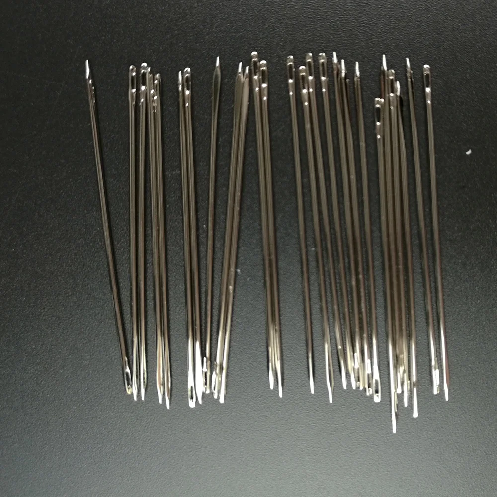 Buy 100pcs Stainless Steel Manual Triangular Sewing