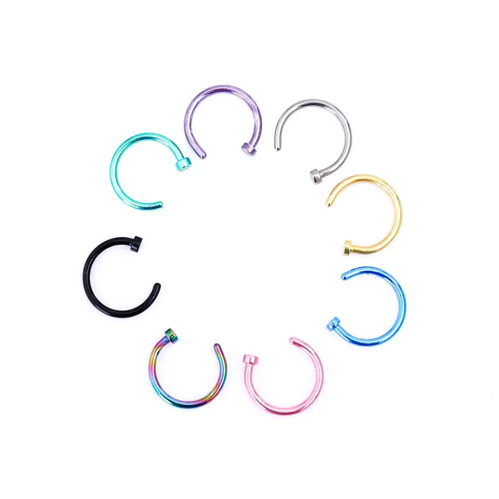 1 шт. кольцо для носа 8 цветов|ring nose ring|nose ringring |