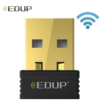 EDUP mini usb беспроводной wifi адаптер 150 Мбит/с Wi-Fi приемник 802.11n usb ethernet адаптер Сетевая карта Поддержка Windows Mac для ПК