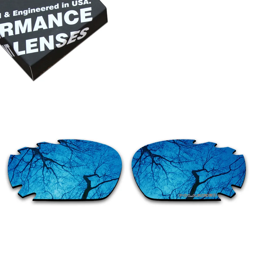 Millerswap Resiste Alla Corrosione Dell'Acqua Di Mare Lenti Di Ricambio Polarizzate Per Occhiali Da Sole Ventilati Oakley Jawbone Midnight Blue (Solo 