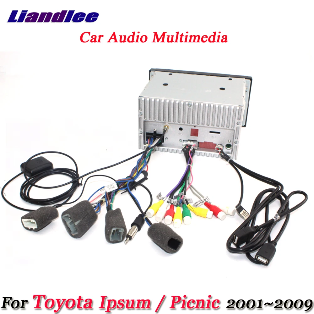 Cheap Liandlee Car Android System For Toyota Ipsum / Picnic 2001~2009 Radio Stereo Camera BT GPS Navi MAP Navigation Screen Multimedia 2
