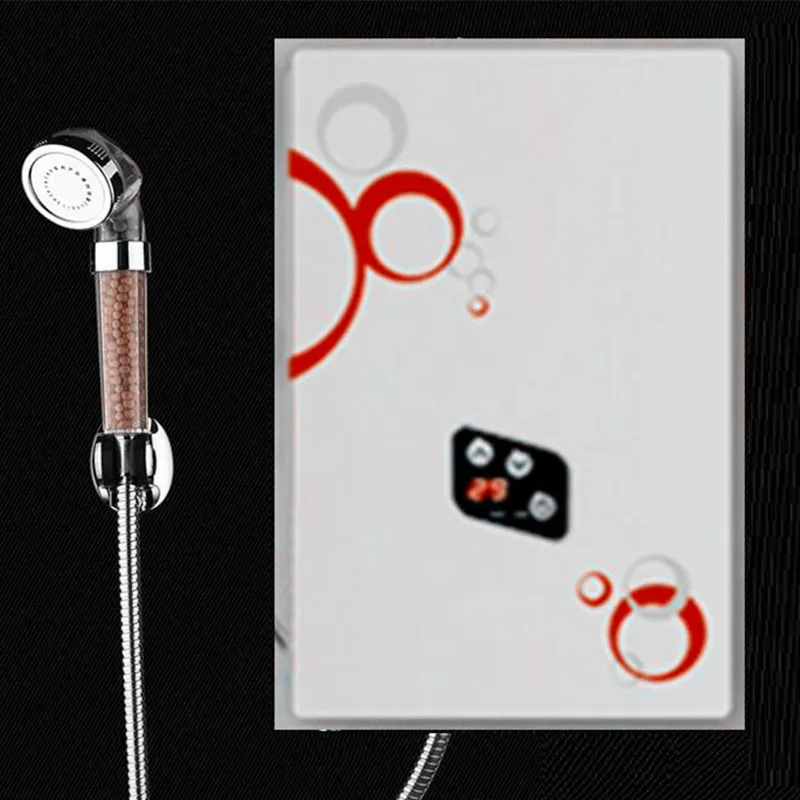 6500W Electric Tankless instantaneous heating Water Heater for Bathroom