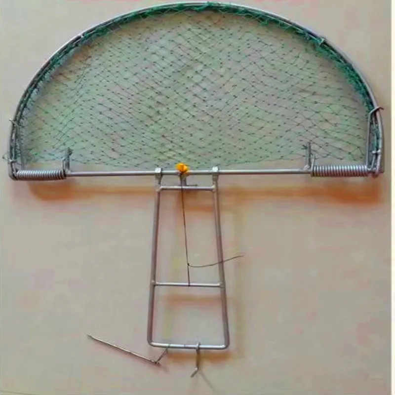 

Diameter 550mm 21.7 Inch Eagle Bird, Pigeon, Quail Humane alive catch Trap Hunting Bird Trap Live Catch Trap Automatic