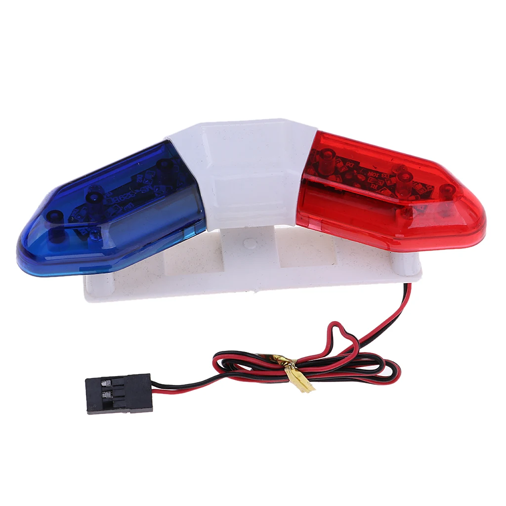 1/8 1/10 RC Car Trucks LED Police Light Warning Lighting for Redcat HSP D90 Traxxas
