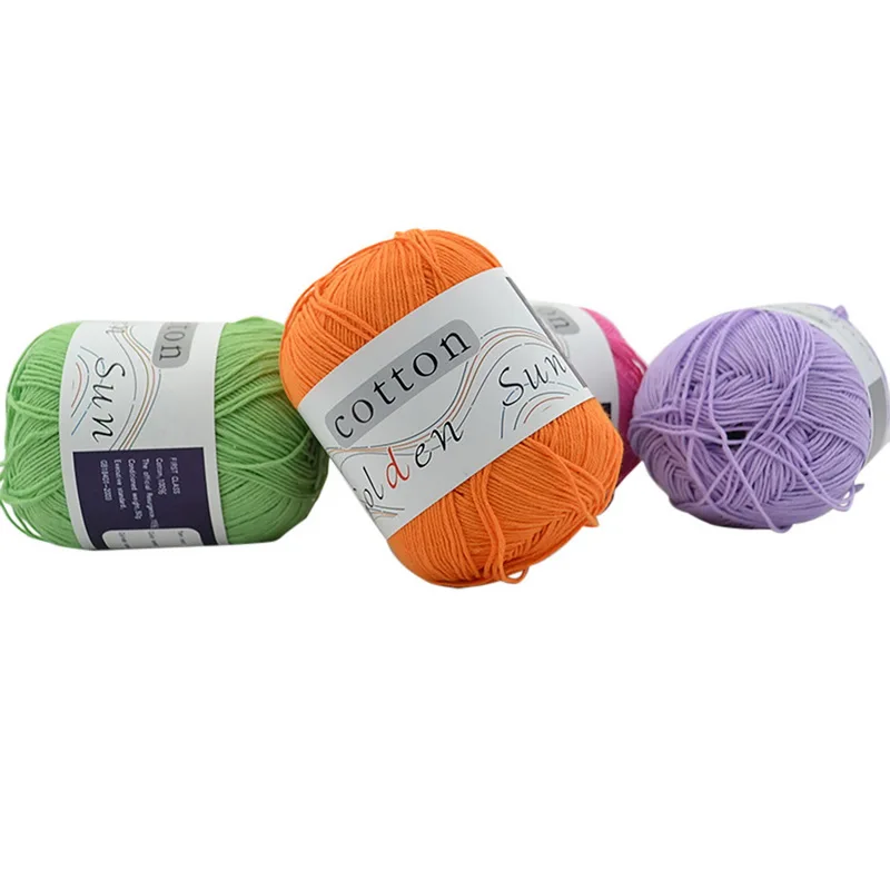 

5PCS Warm DIY Milk Cotton Wool Baby Kids Wool For Knitting Children Hand Knitted Soft Knit Blanket Crochet Yarn