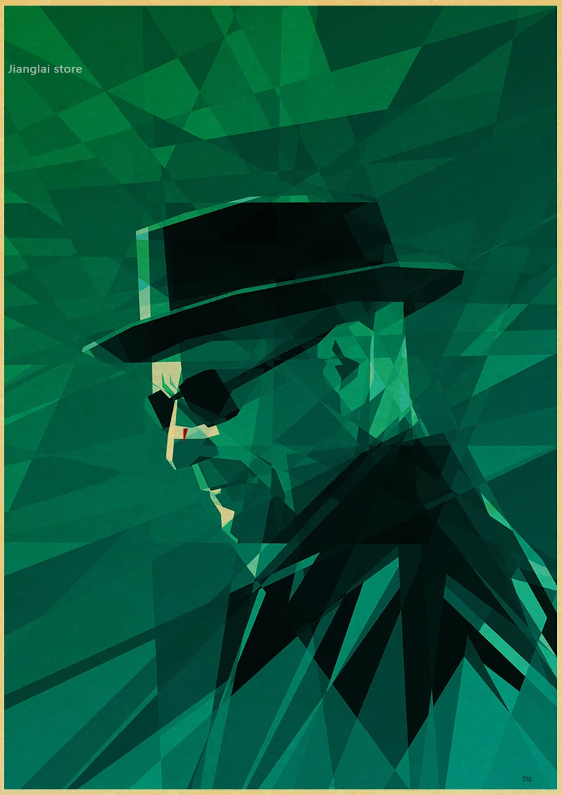 Breaking Bad Vintage Poster - Classic American Drama Retro Kraft Paper Wall Decor for Bar, Pub, and Home image 5