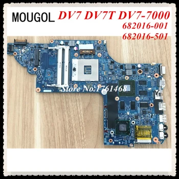

MOUGOL For HP DV7 DV7T DV7-7000 series 682016-001 682016-501 Laptop motherboard mainboard GT630M/2G HM77 100% Tested