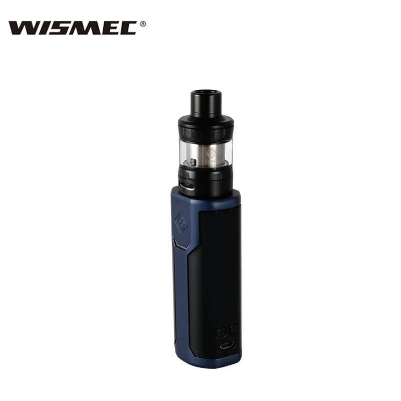 

Newest Original Wismec Sinuous P80 with Elabo Mini Kit 80W Box MOD with 2ML Atomizer Powered by single 18650 battery E cigs