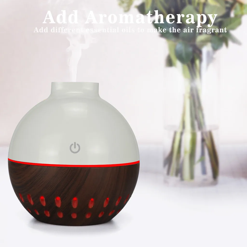 

100x105cm USB LED Aroma Humidifier Essential Oil Diffuser Aromatherapy US Mini Power Home Decoration Refresh Skin19APR8