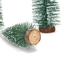 1 шт. Мини Рождественская елка мультфильм шляпа игрушка на день рождения мультфильм дерево Детская Вечеринка Игрушка Дерево подарки для детей