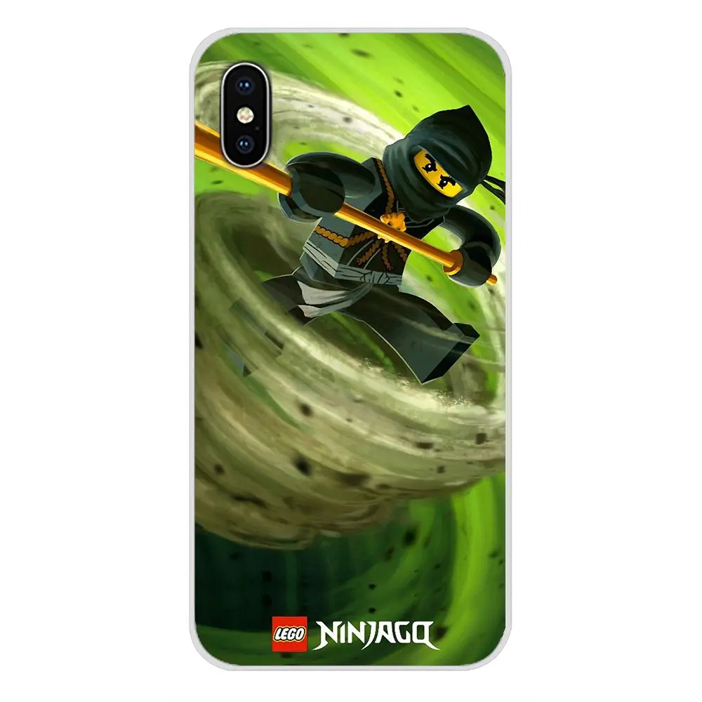 Lego ninjago kai для Xiaomi Mi6 A1 5X 6X Redmi Note 5 5A 4X 4A 4 3 Plus Pro pocophone F1 аксессуары чехлы