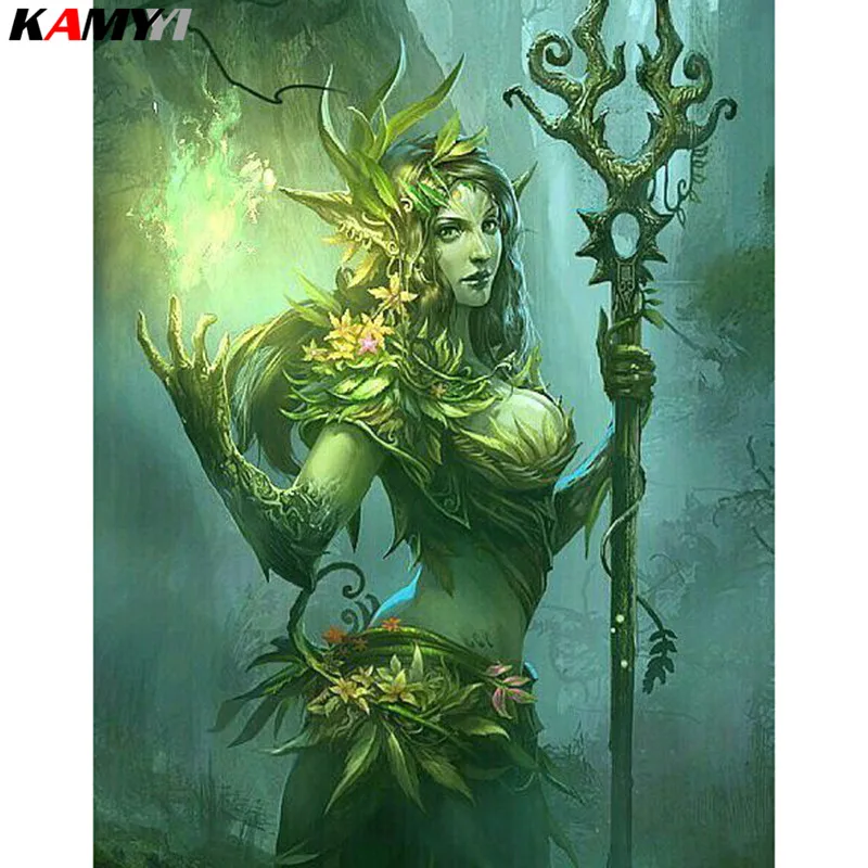 

5D DIY Diamond Embroidery Magician Full Square / Round Diamond Mosaic Painting Beauty Decoration Home Diamond Painting XY1