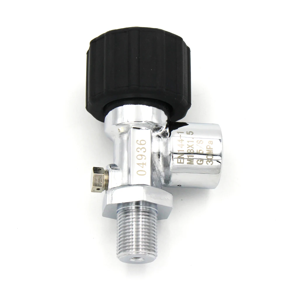 PCP Пейнтбол Din Клапан бак вкл/выкл клапаны M18 мужской G5/8 Женский 30Mpa/4500psi для M18* 1,5 баллоны высокого давления/CF бак DVC05