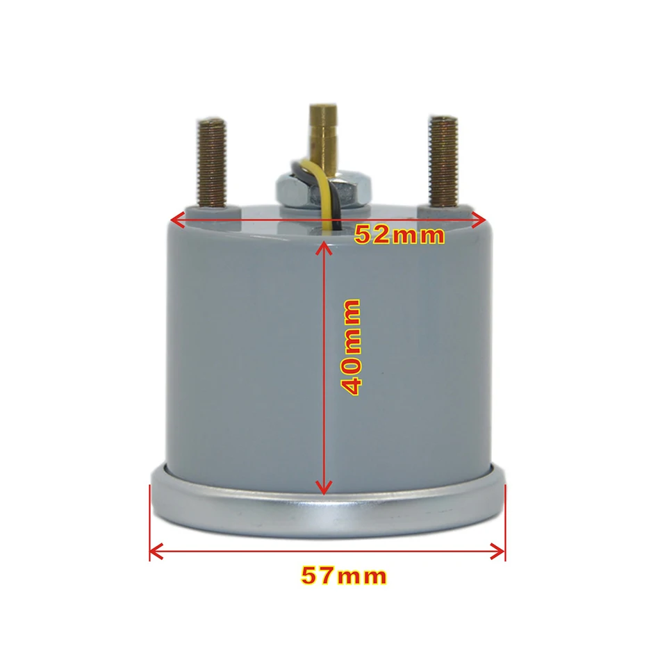Дракон Манометр Универсальный 2 дюймов(52 мм) Белая подсветка солнцезащитные очки Авто турбины турбо Boost калибр-1~ 2 бар