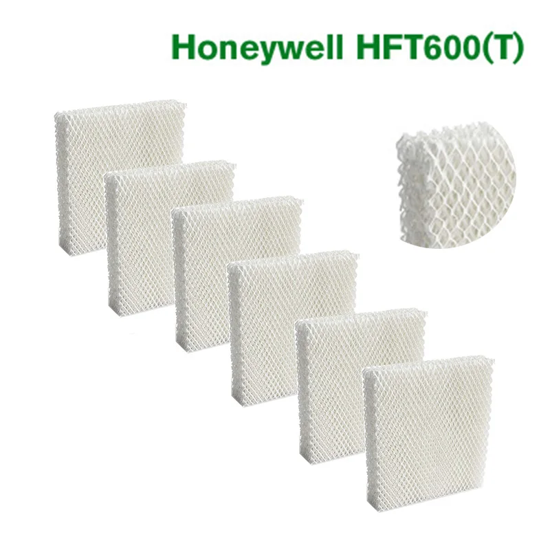 

6PCS Original Thicken Hev615 Replace Humidifier Filter Parts for Honeywell Hev615 / Hev620 / HFT600 Filter Wick