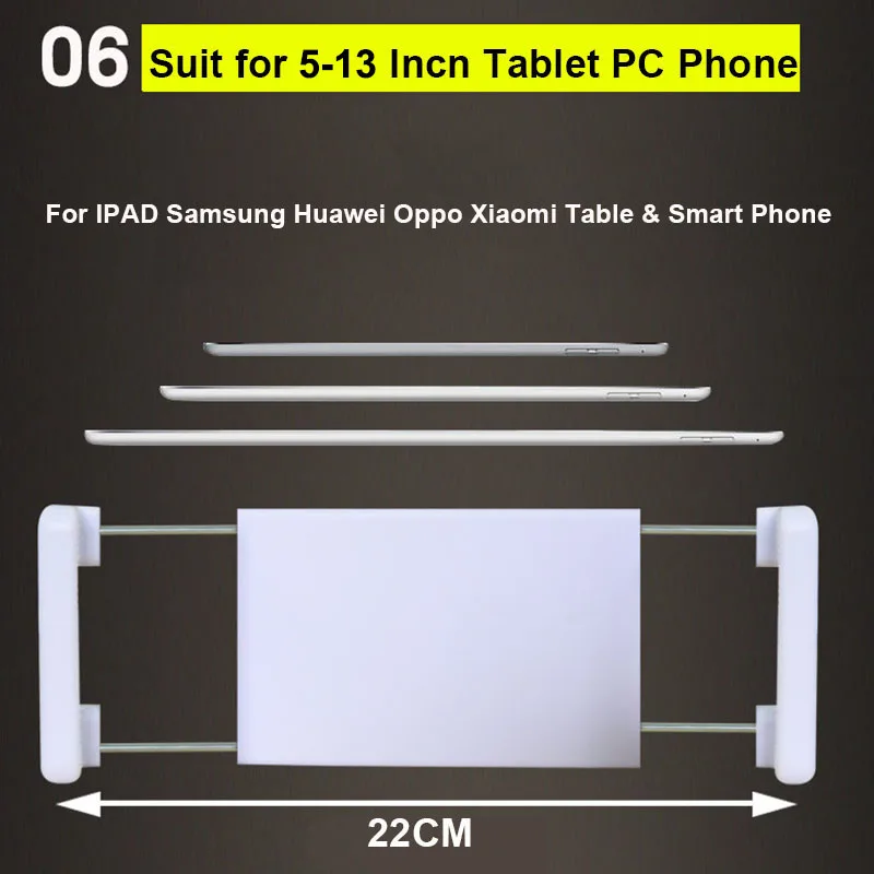  Vmonv 130cm Desktop Tablet Phone Stand Holder Adjustable Mount For Ipad Tablet 4 To 12.9 inch Bed T