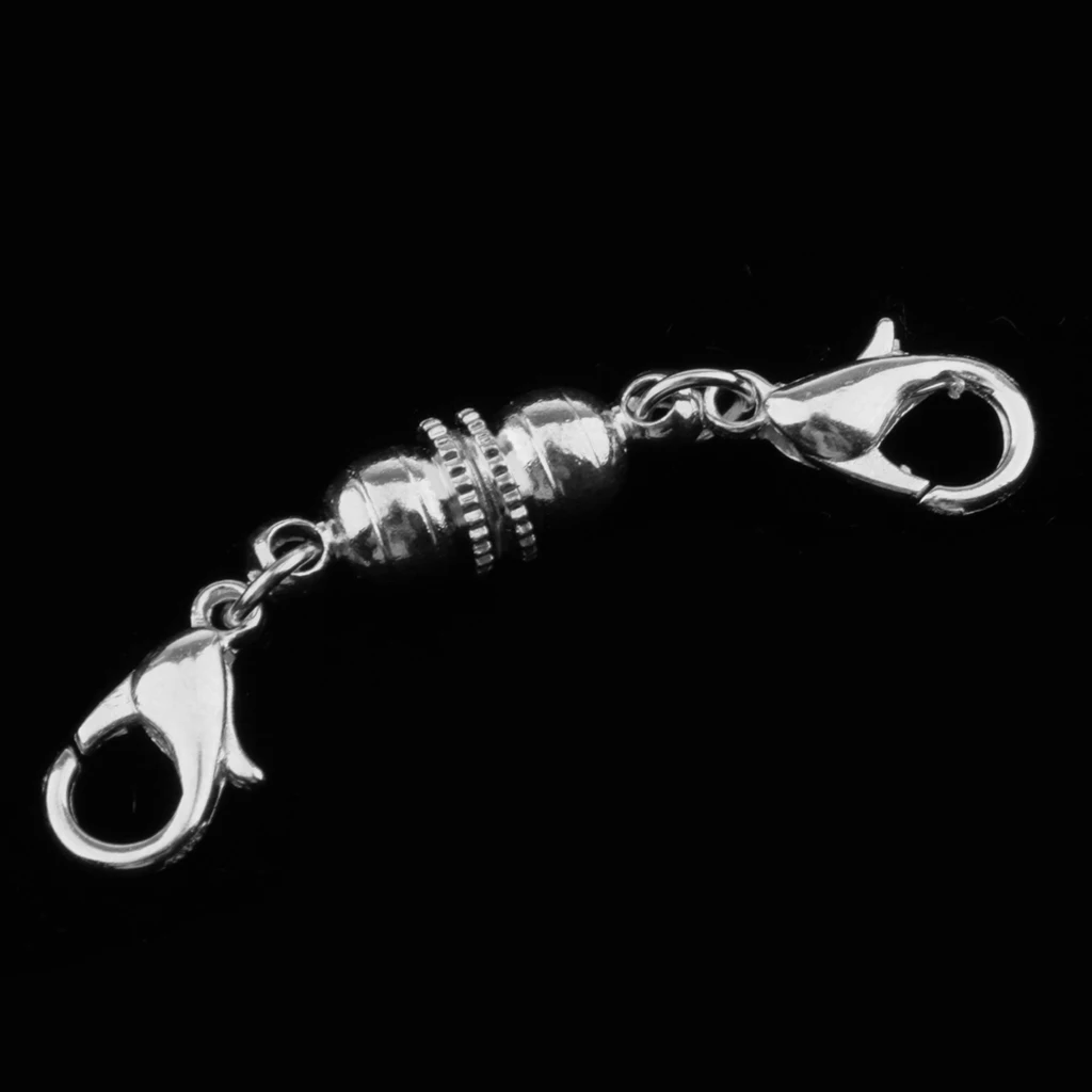 10 Piece Magnetic Hooks Lobster Necklace Bracelet Converter Extender Clasp