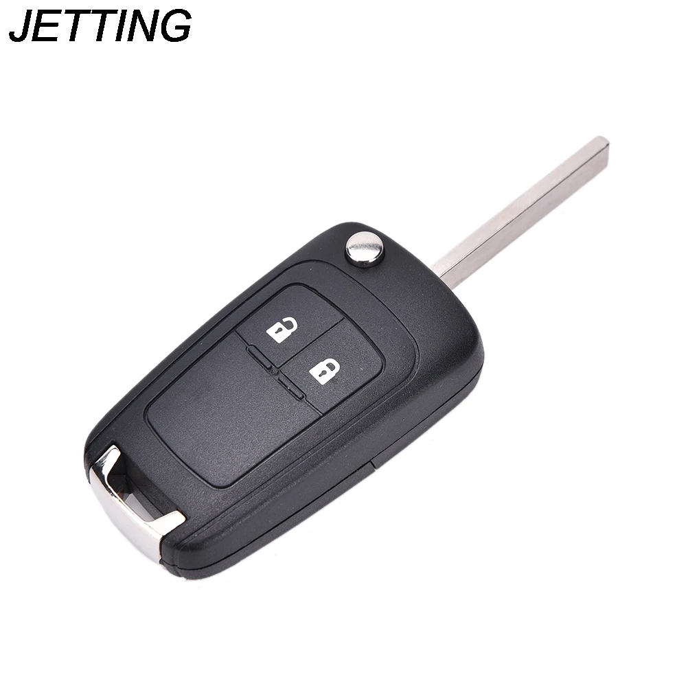 

JETTING Flip Remote 2 Button Key Case Shell For Chevrolet Epica LOVA Spark