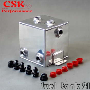 

2L Aluminium Surge tank mirror polish Fuel TANK 2L Universal Fuel Surge Tank 2 Litre Swirl Pot System BLACK