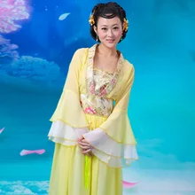 Mujeres Gasa Traje de la Danza Popular Chino Chino Tradicional Hanfu Princesa Ropa de Fiesta Cosplay Tang Chino Antiguo 89