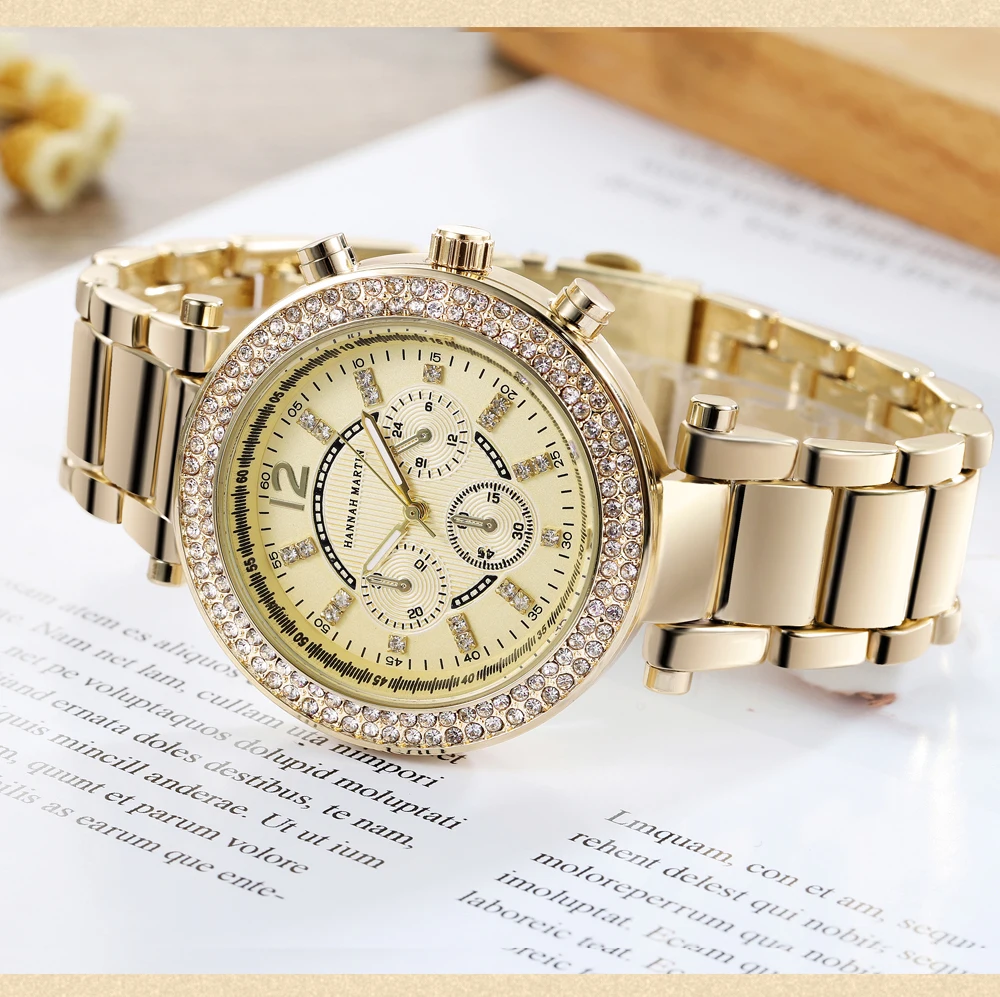 Женские часы, водонепроницаемые, люксовый бренд, модные, классические, с бриллиантами, для девушек, подарок, платье, кварцевые, Shockingproof, деловые, Relogio Feminino